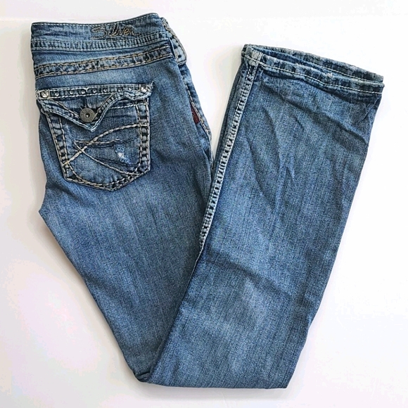 💕SOLD 💕Silver Jeans- Tuesday Boot - Boot Cut Jean W28/L33 - Picture 7 of 7